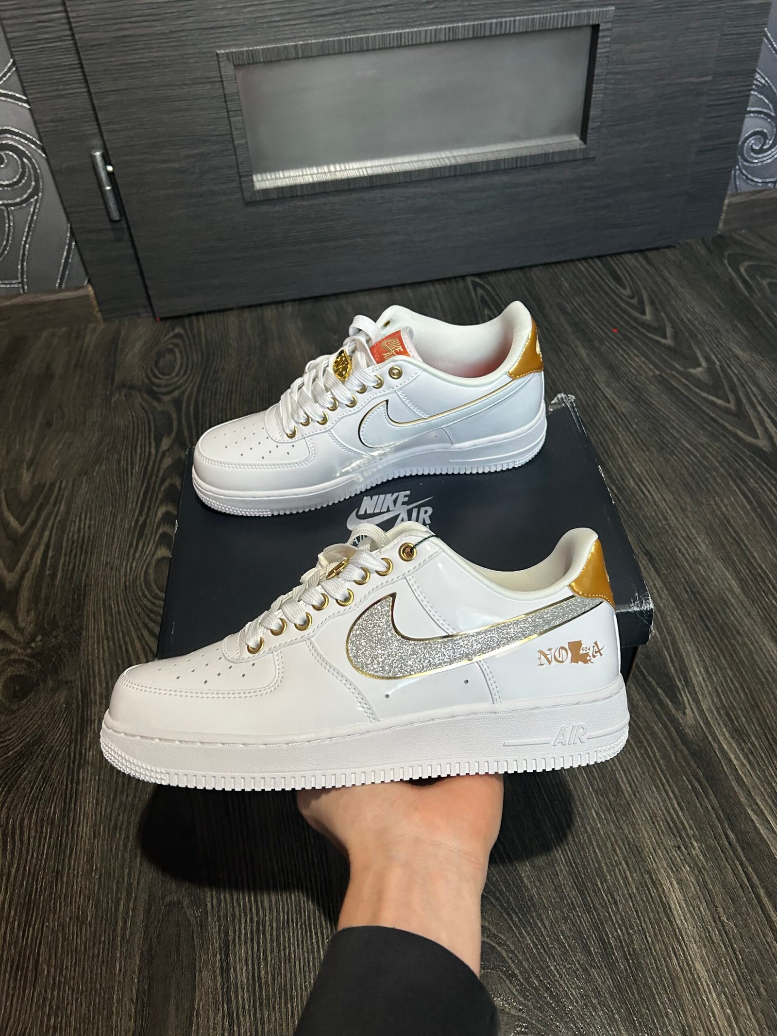Nike Air Force 1’07 – Nola White New Orlens